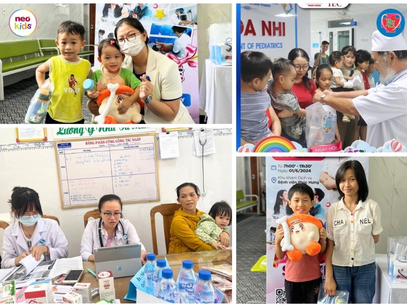 [TẾT THIẾU NHI 1/6] Neo Kids chung tay cùng TYT, Bệnh viện các huyện tại Quảng Ngãi trên chặng đường chăm sóc mầm non đất nước