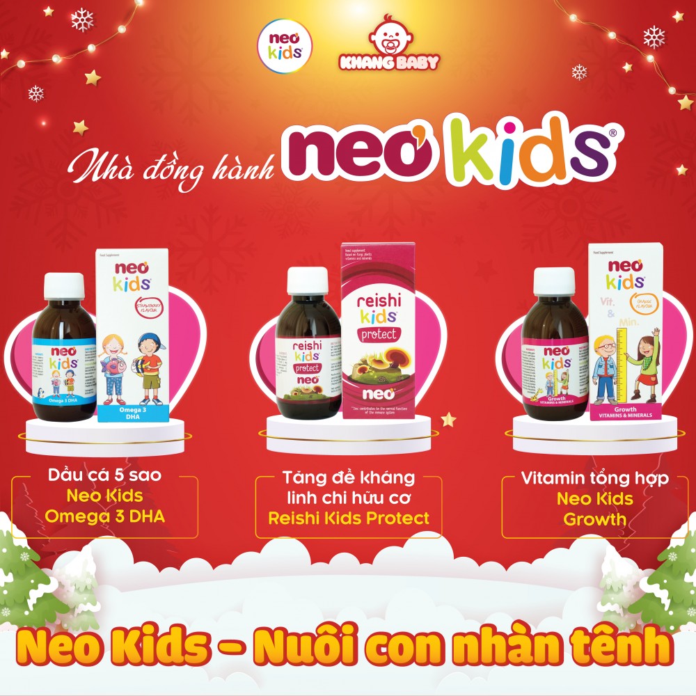 Neo Kids hân hạnh đồng hành cùng Khang Baby tại sự kiện Noel diệu kỳ