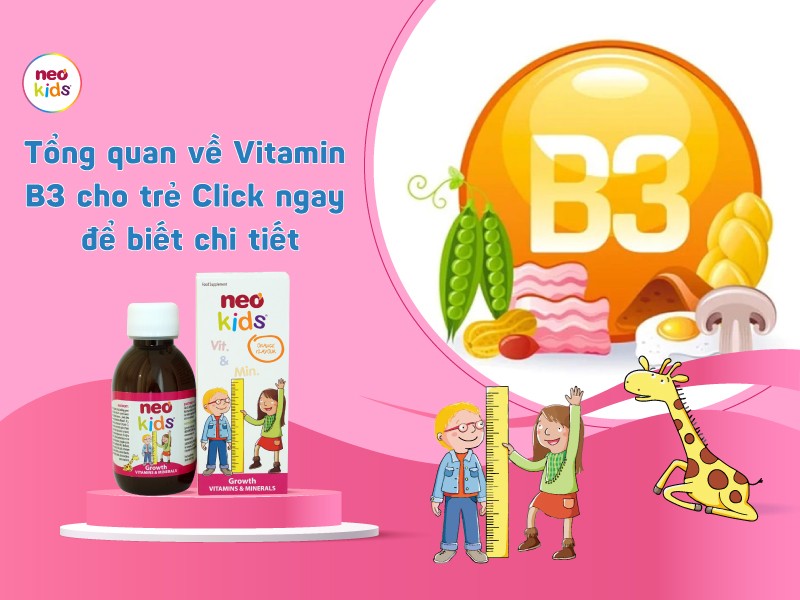 Tổng quan về Vitamin B3 cho trẻ - Click ngay để biết chi tiết
