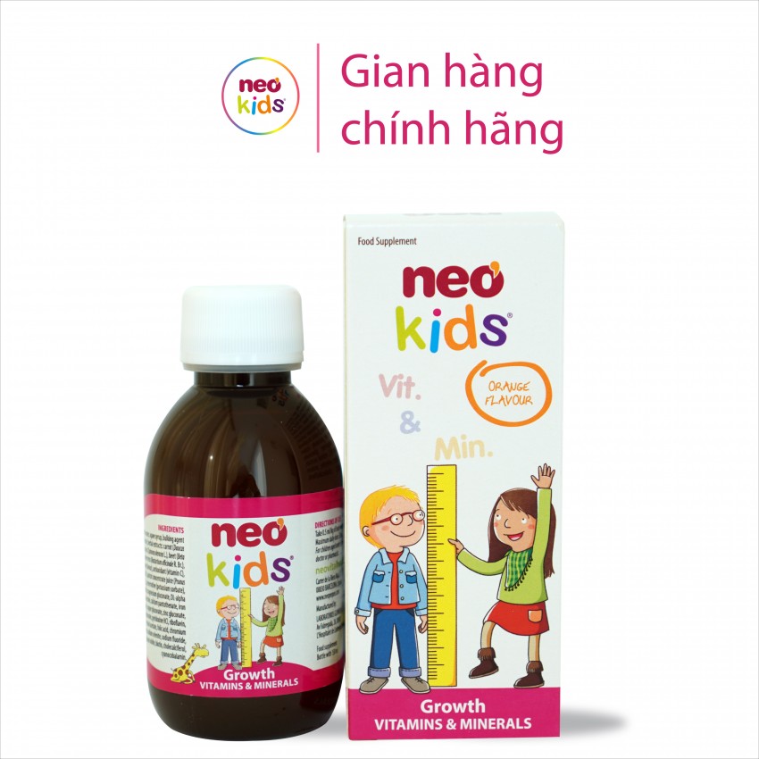 Neo Kids Growth - Vitamin Tăng Hấp Thu - MS: 4