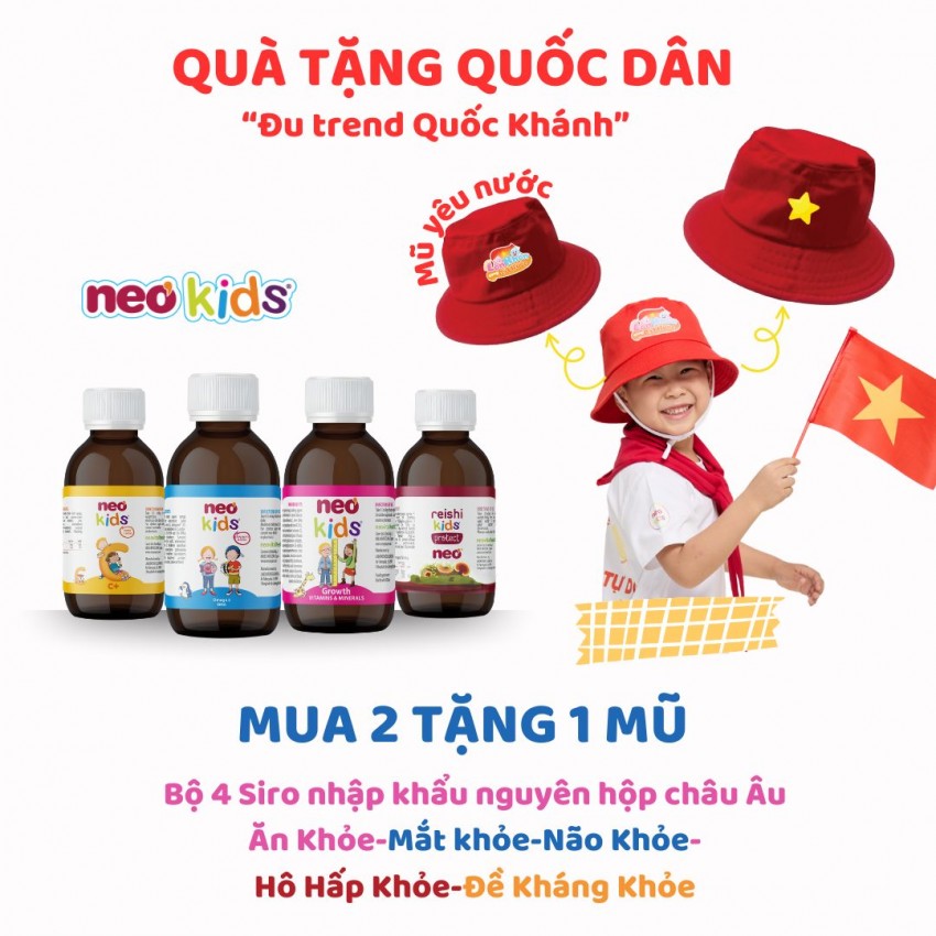 TPBVSK Neo Kids Omega 3 DHA - Dầu Cá Chuẩn IFOS - MS: 3