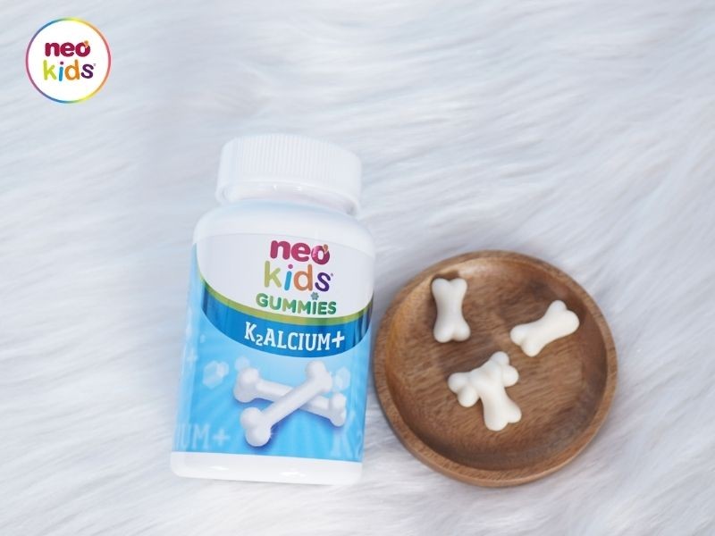 Gummies Canxi Neo Kids - Kẹo canxi cho bé vị sữa chua - MS: 3